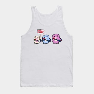 Three Chipis CHUMMY (Thoki, Poki & Wobble) (Spread Lubba) Tank Top